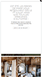 Mobile Screenshot of fermesdemarie.com